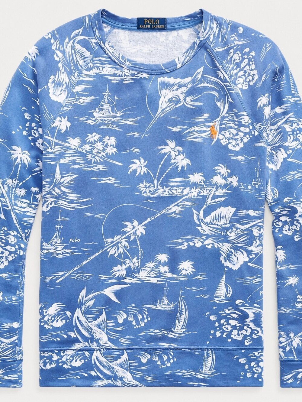 🌴 Polo Ralph Lauren Marlin Spa Terry Sweatshirt 🌴